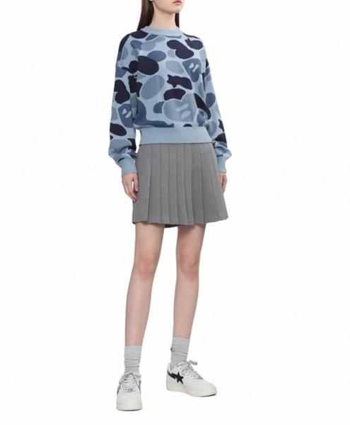 Bape Aape Camo Knit Sweater