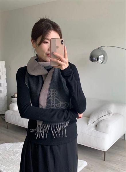 Vivienne Westwood Orb Two-Side Scarves