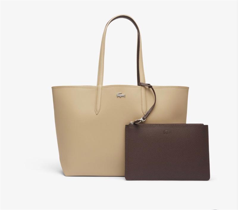 Lacoste Anna Reversible Tote With Pouch