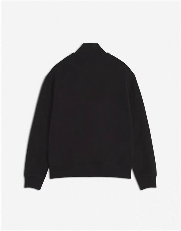 Maison Kitsuné Bold Fox Head Half Zip Sweatshirt